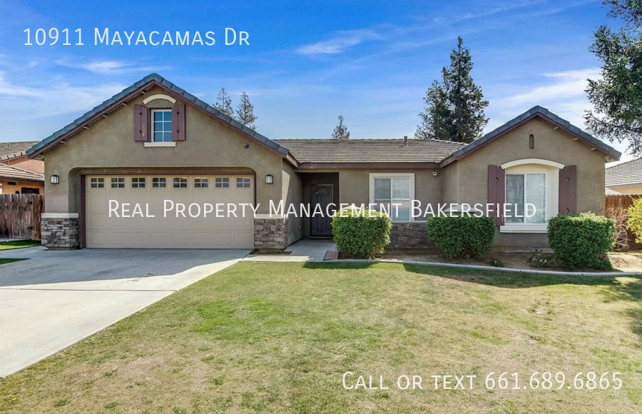 10911 Mayacamas Dr, Bakersfield, CA 93312 3 Bedroom House for 2,400