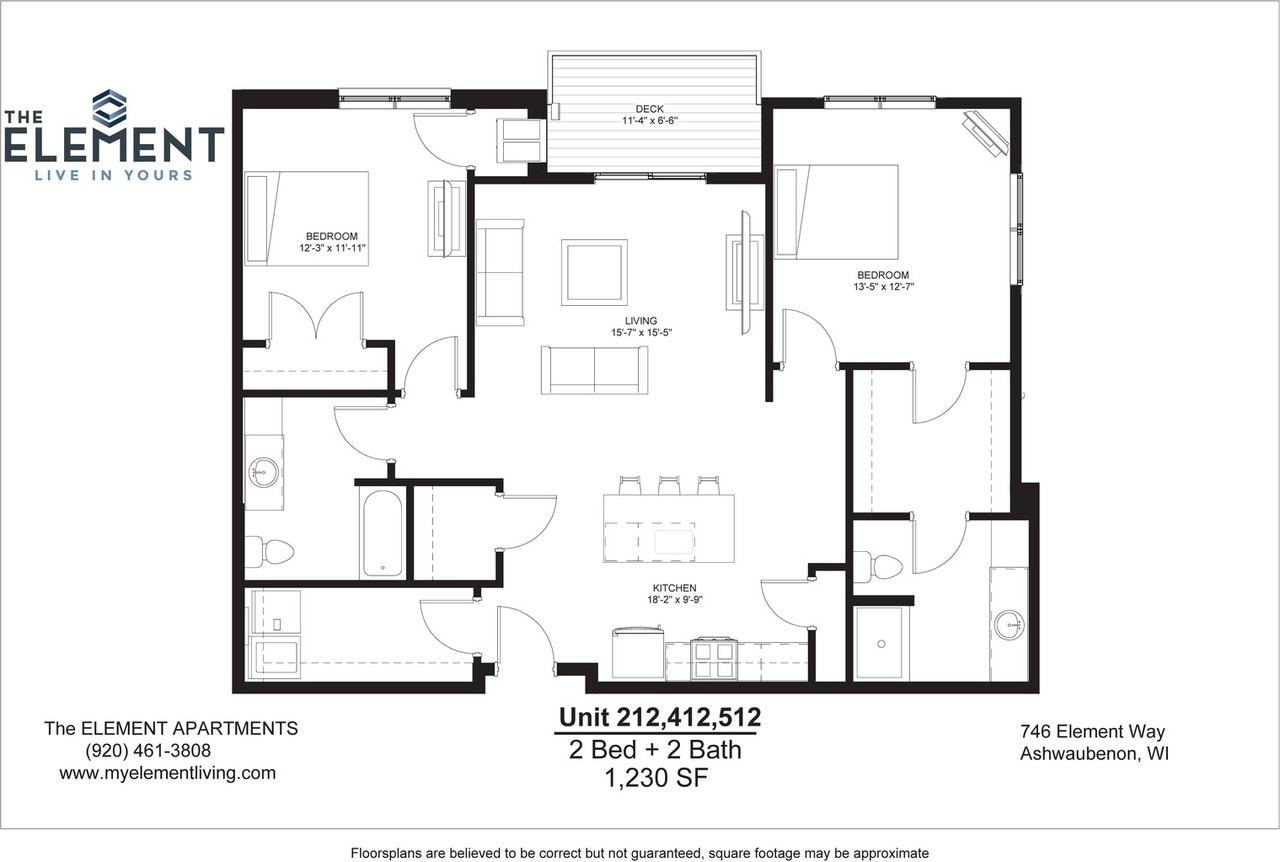 ELEMENT Apartments I - 746 - Photo 2 of 6