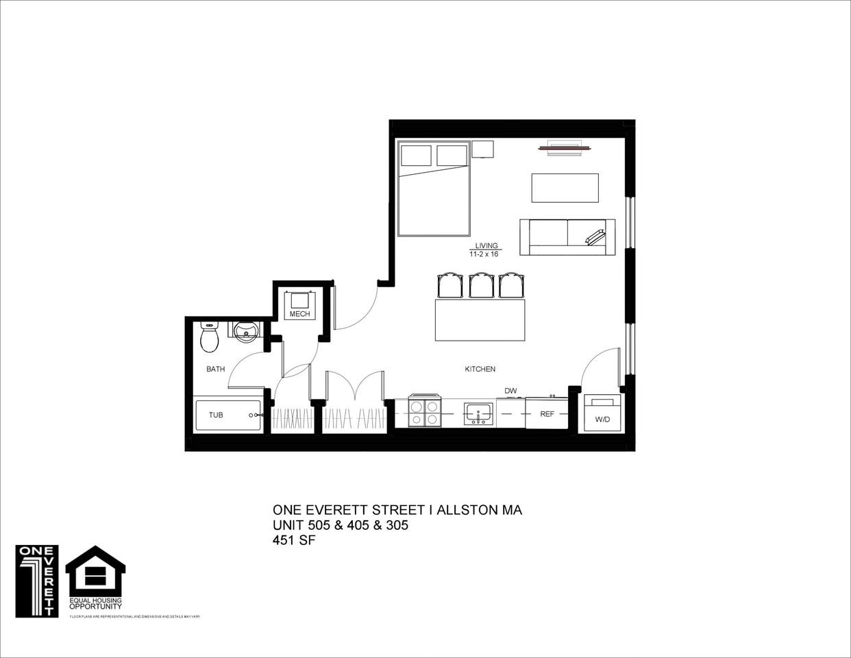 1 Everett St #305 - Photo 5 of 26