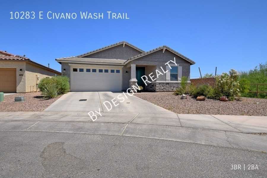 10283 E Civano Wash Trl, Tucson, AZ 85747 3 Bedroom House for 2,200/month Zumper