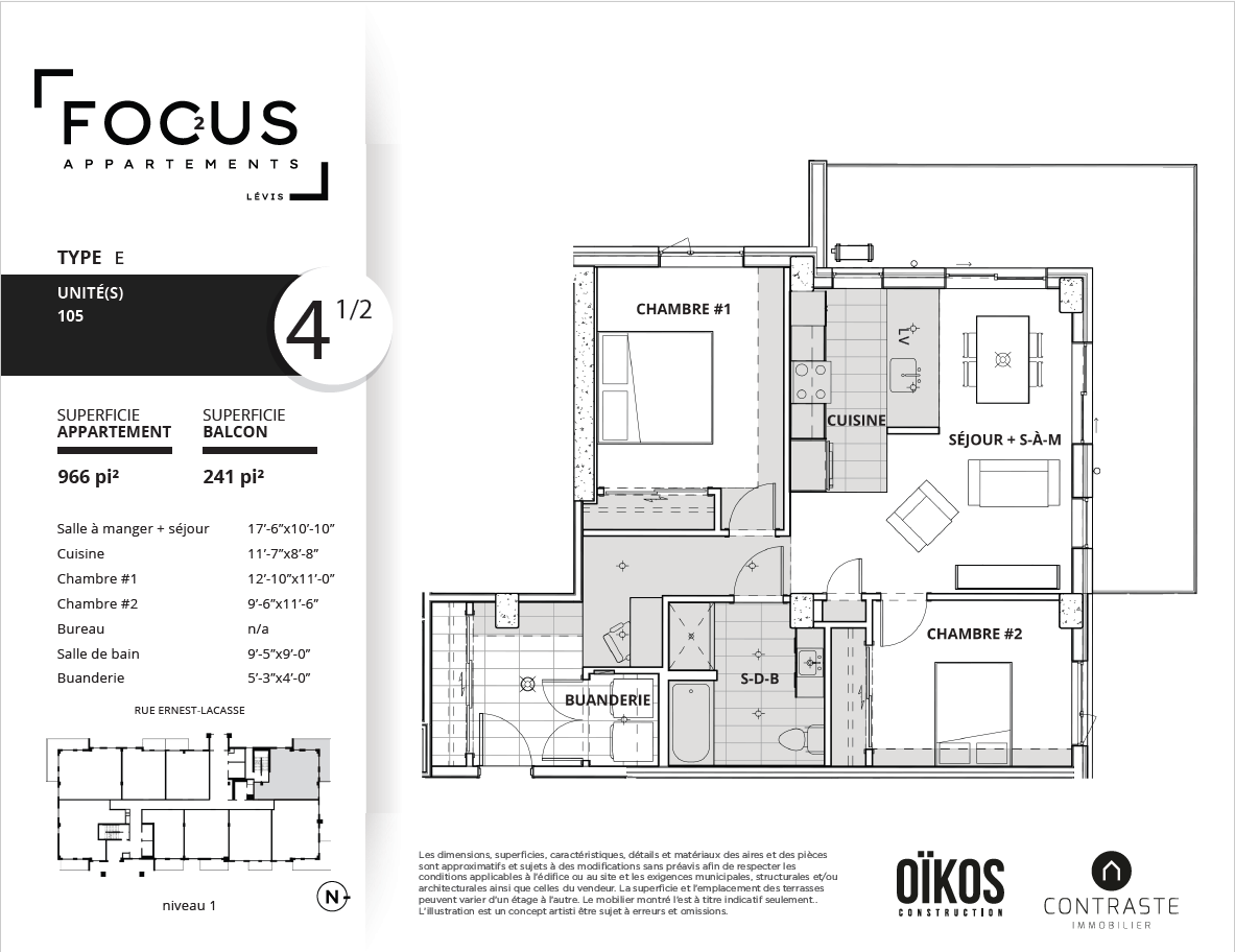 FOCUS II Apartments 1184 Rue ErnestLacasse, Lévis, QC G6W 0V9 Zumper