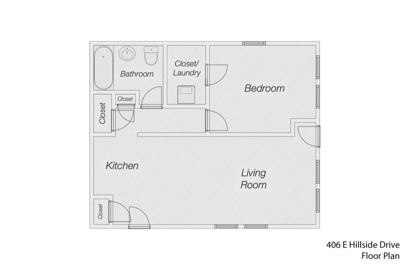 406 E Hillside Dr #1 - Photo 2 of 16