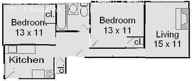 3511 N Racine Ave #3E - Photo 7 of 13