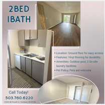 2Bedoom 1Bath --- - Photo 1 of 1