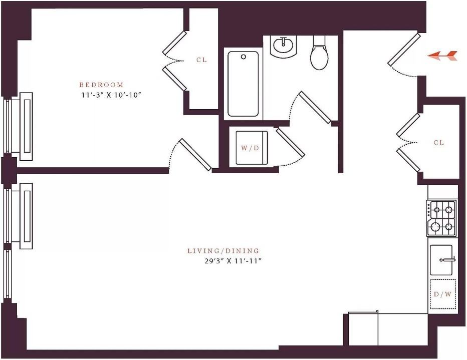 E 12th St #3J - Photo 6 of 6