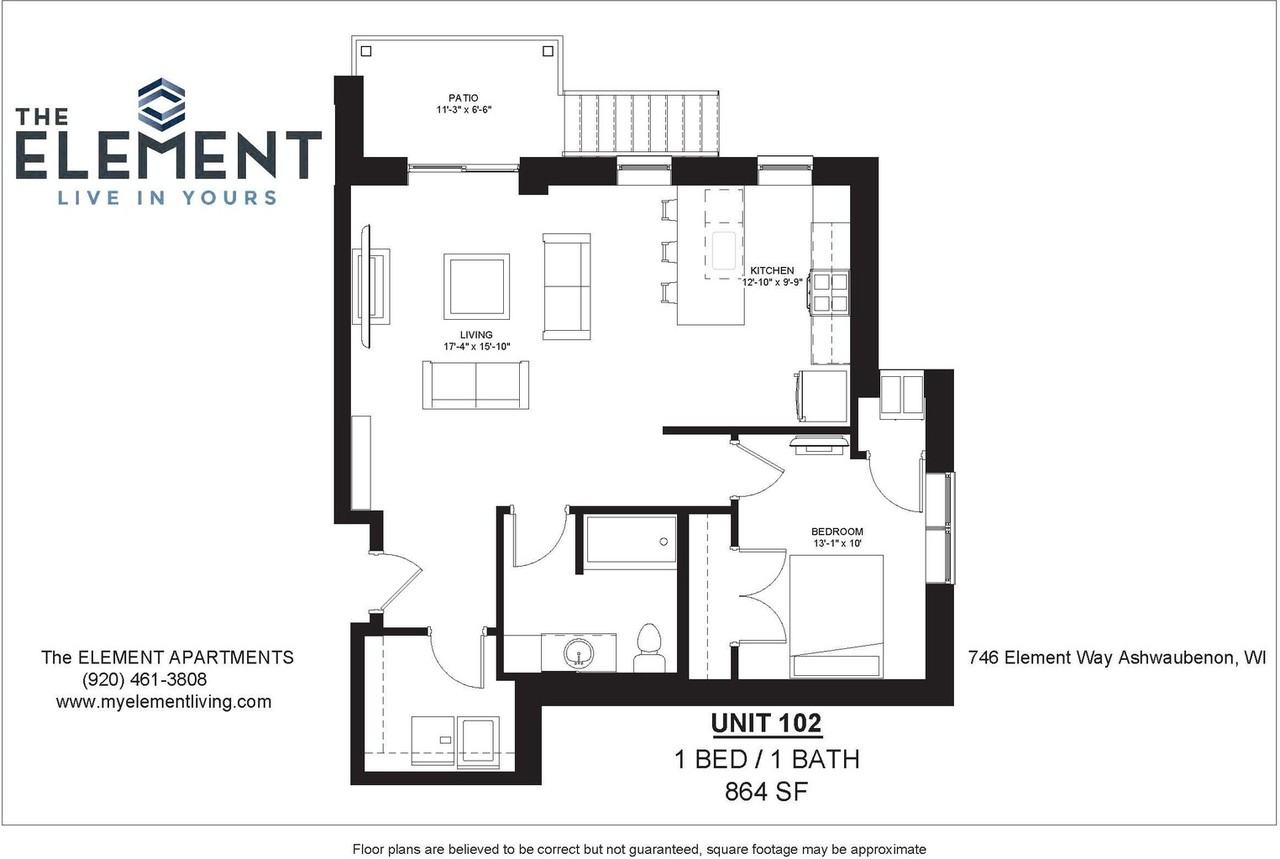 ELEMENT Apartments I - 746 - Photo 2 of 9