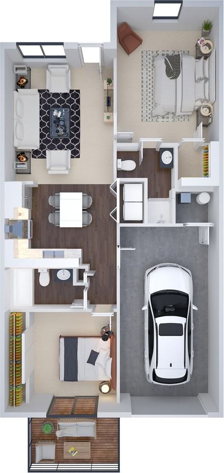 Laurel Creek Apts, 2236 Shamrock - Photo 3 of 4