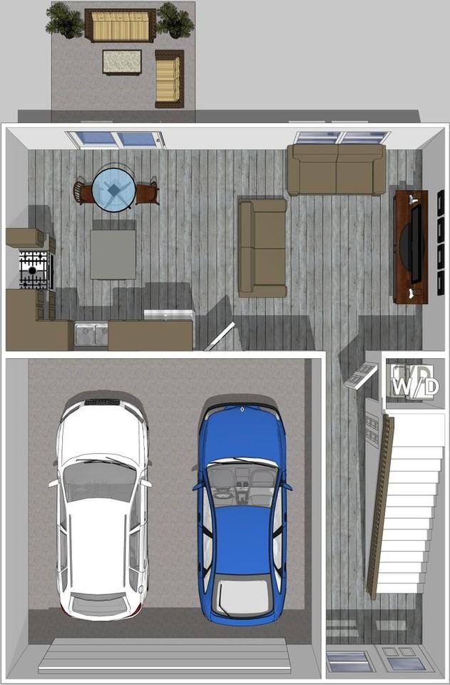 Two Story Townhouses with Attached Two Car Garages - Photo 2 of 3