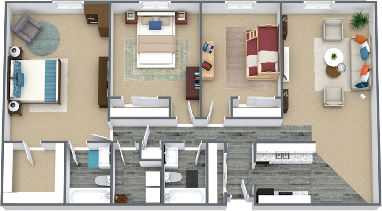 Cambridge Court Apartments - Photo 4 of 7