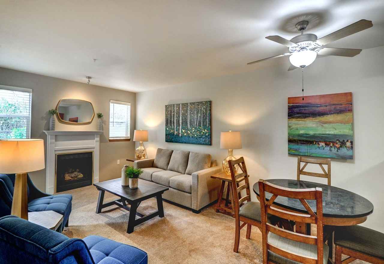 Bright, large end unit 2X2 READY NOW! Cozy gas fireplace!  Free Rent move in special, call today for a tour! - Photo 2 of 31