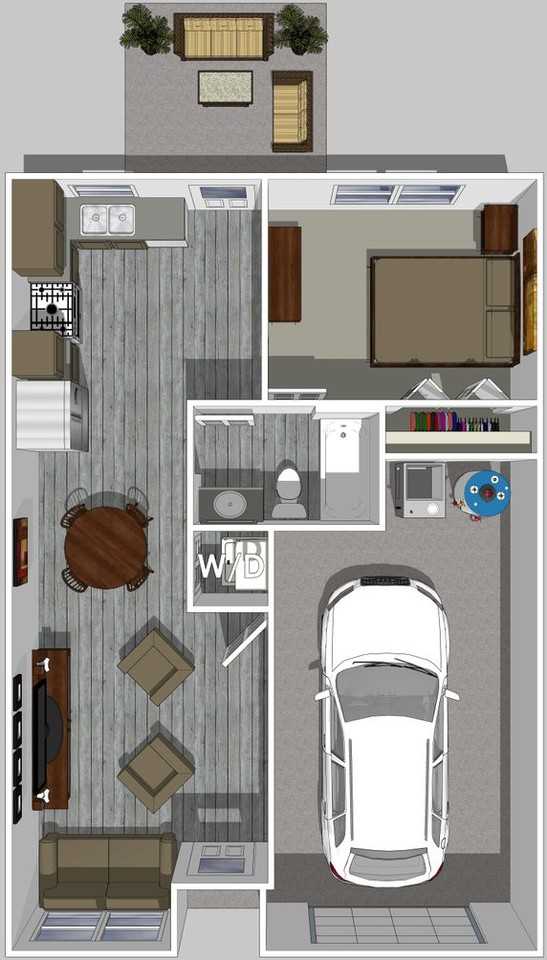 One and two bedroom ranch style units with open floor plans and private laundry! - Photo 2 of 26