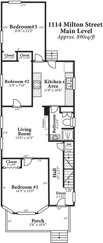 1114 Milton St #1 - Photo 2 of 50
