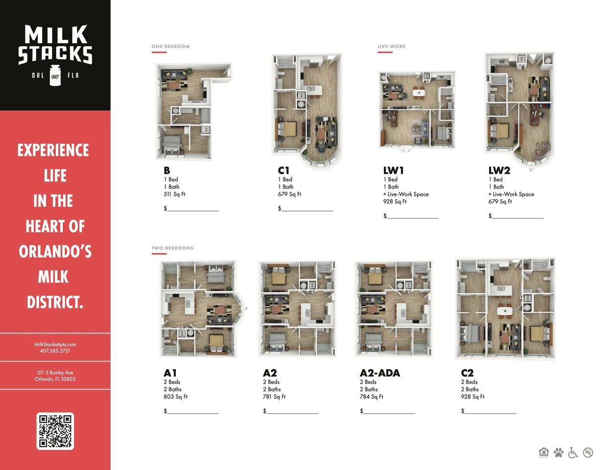 The Milk Stacks: Boutique Luxury Living in Downtown Orlando's Milk District - Photo 4 of 12