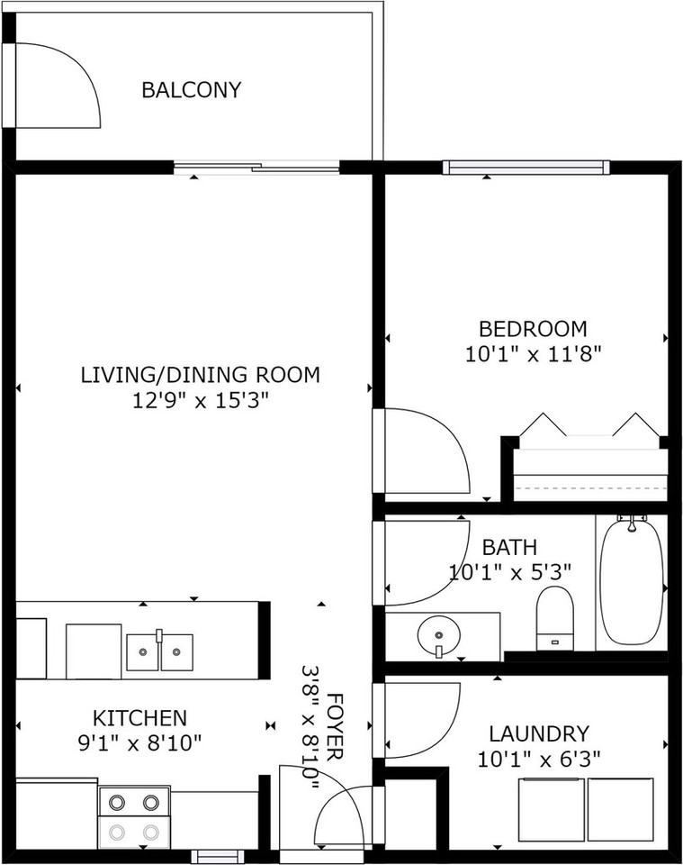 Studio, One Bedroom, Two Bedroom, Three Bedroom Apartments! All Animal Friendly! - Photo 7 of 50