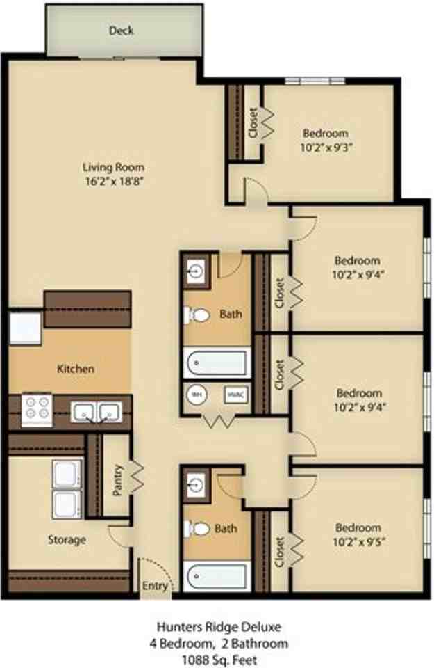 1400 Seneca Dr Apt J - Photo 7 of 22