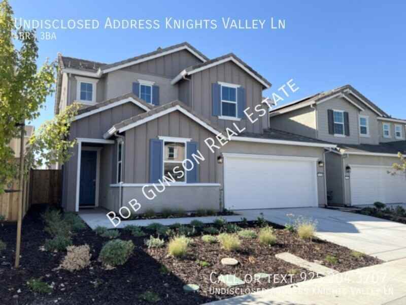 Undisclosed Address Knights Valley Ln, Antioch, CA 94531 4 Bedroom