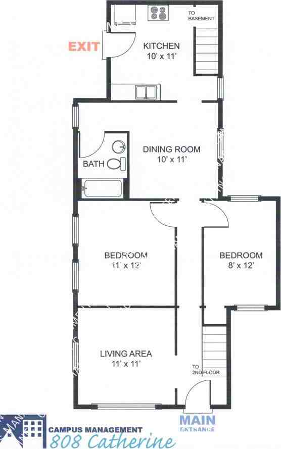 808 Catherine St #1 - Photo 2 of 3