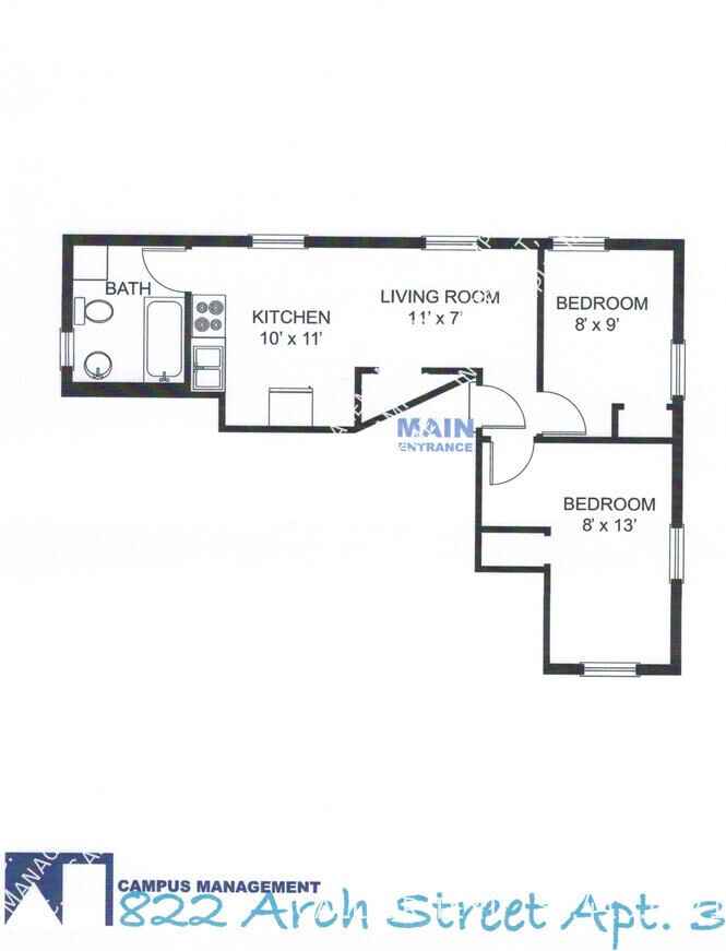 822 Arch St #3 - Photo 2 of 2