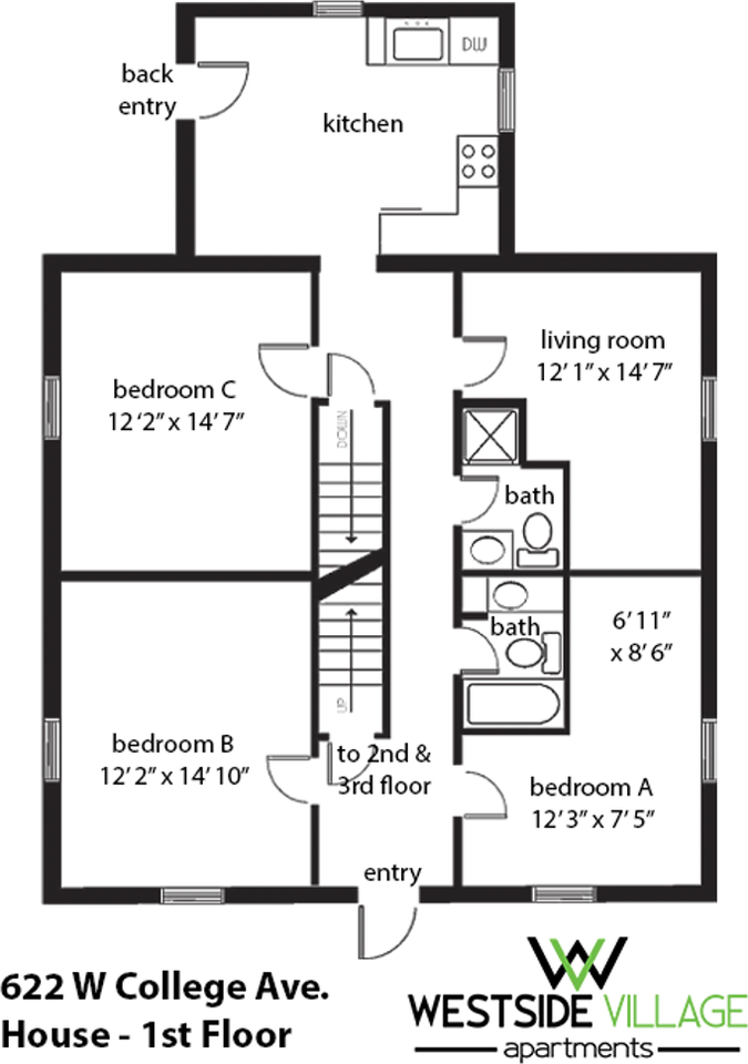 622 W College Ave - Photo 4 of 7