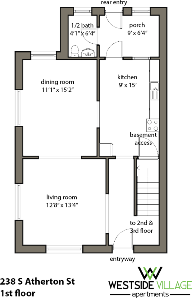 238 S Atherton St - Photo 2 of 4