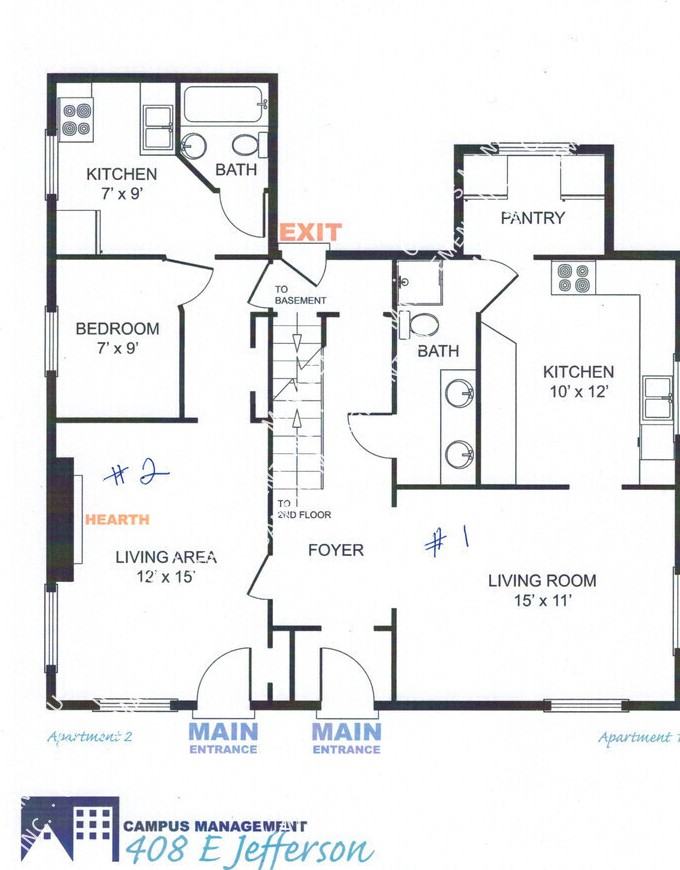 408 E Jefferson St #1 - Photo 2 of 4