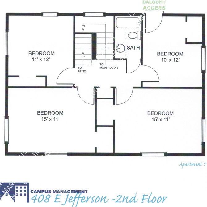 408 E Jefferson St #1 - Photo 3 of 4