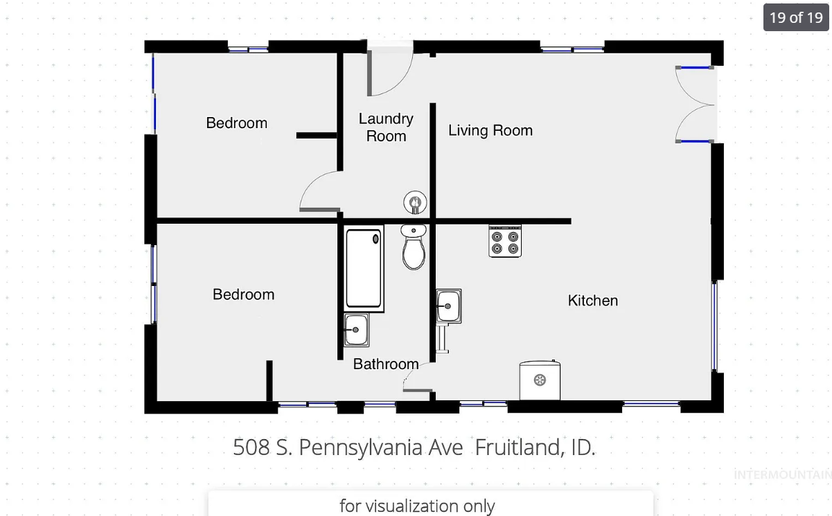 508 S Pennsylvania Ave, Fruitland, ID 83619 2 bedroom House Rental