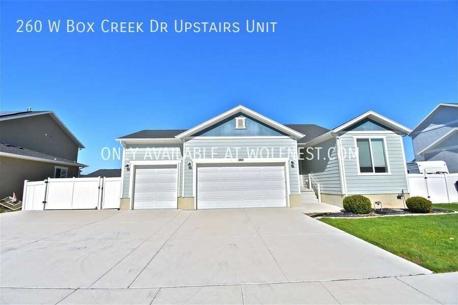260 W Box Creek Dr Upstairs Unit, Stansbury Park, UT 84074 3 Bedroom