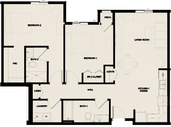 Hillcrest Village Apartments - Photo 5 of 7