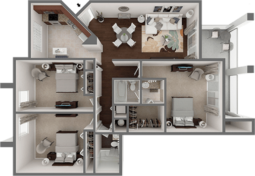 The Luxe at Boca I - Photo 6 of 8