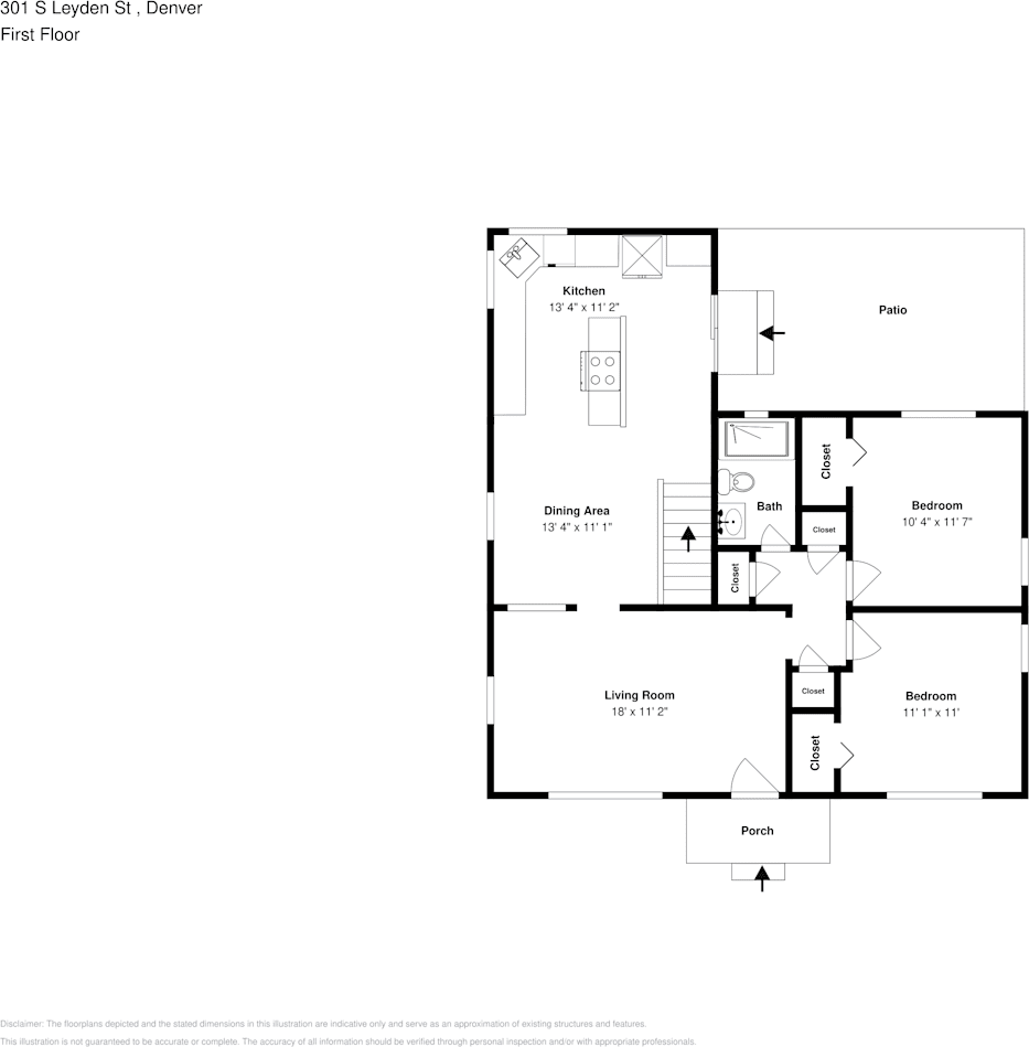 301 S Leyden St - Photo 3 of 21