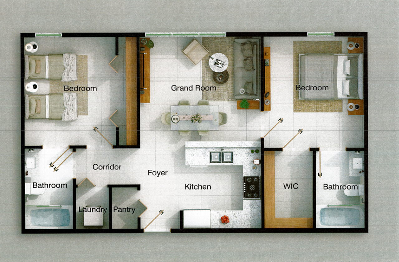 Las Palmas Apartments - Photo 5 of 6