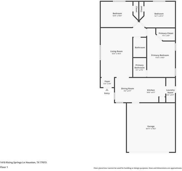 1410 Rising Springs Ln - Photo 2 of 16