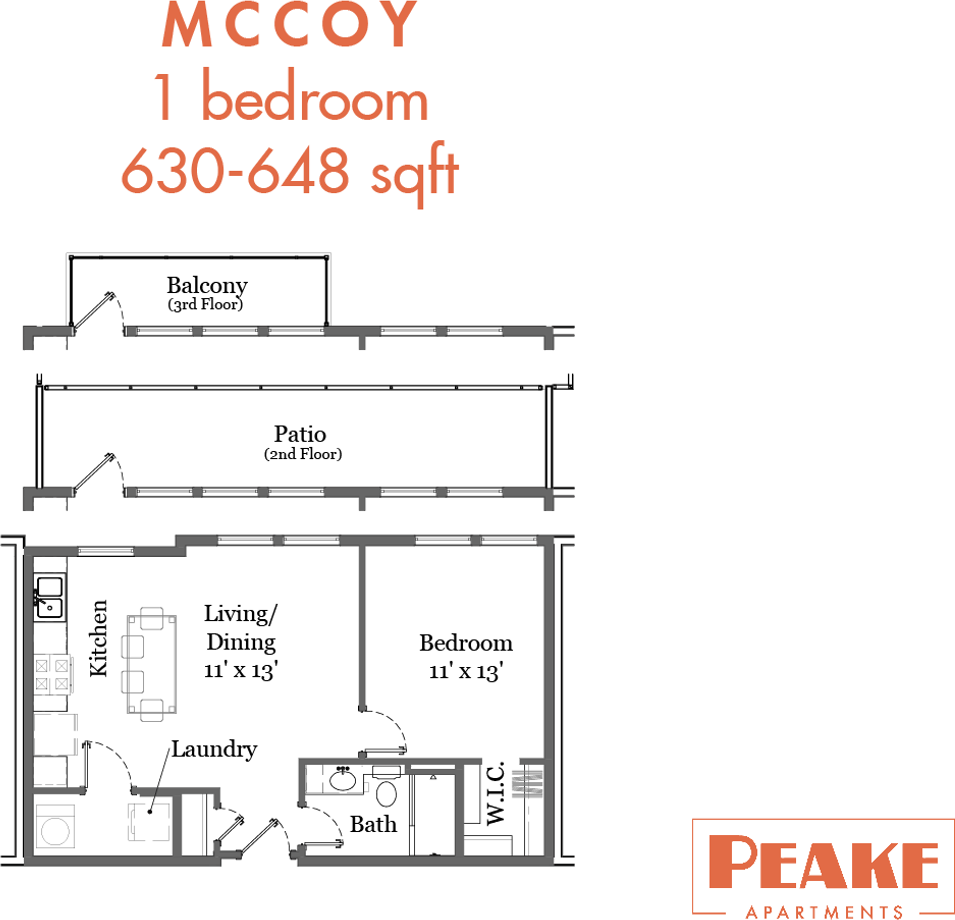 Peake Apartments - Photo 3 of 14