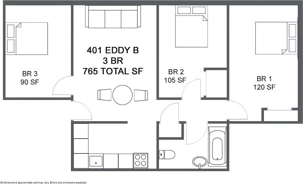 401 Eddy Street - Photo 2 of 8
