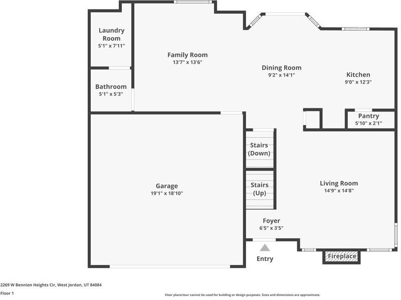 2269 W Bennion Heights Cir - Photo 2 of 18