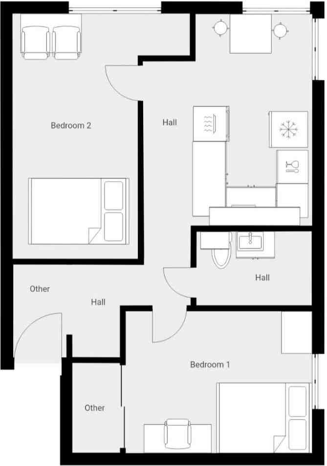 1780 Leroy Apartments - Photo 2 of 2