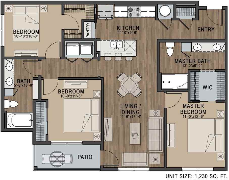 Gaslamp Apartments - Photo 5 of 6