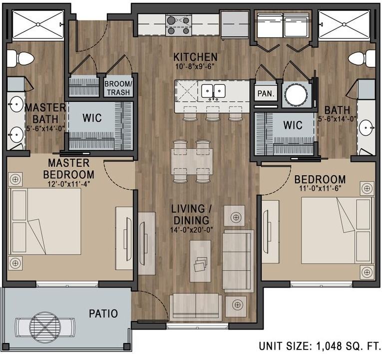 Gaslamp Apartments - Photo 4 of 6