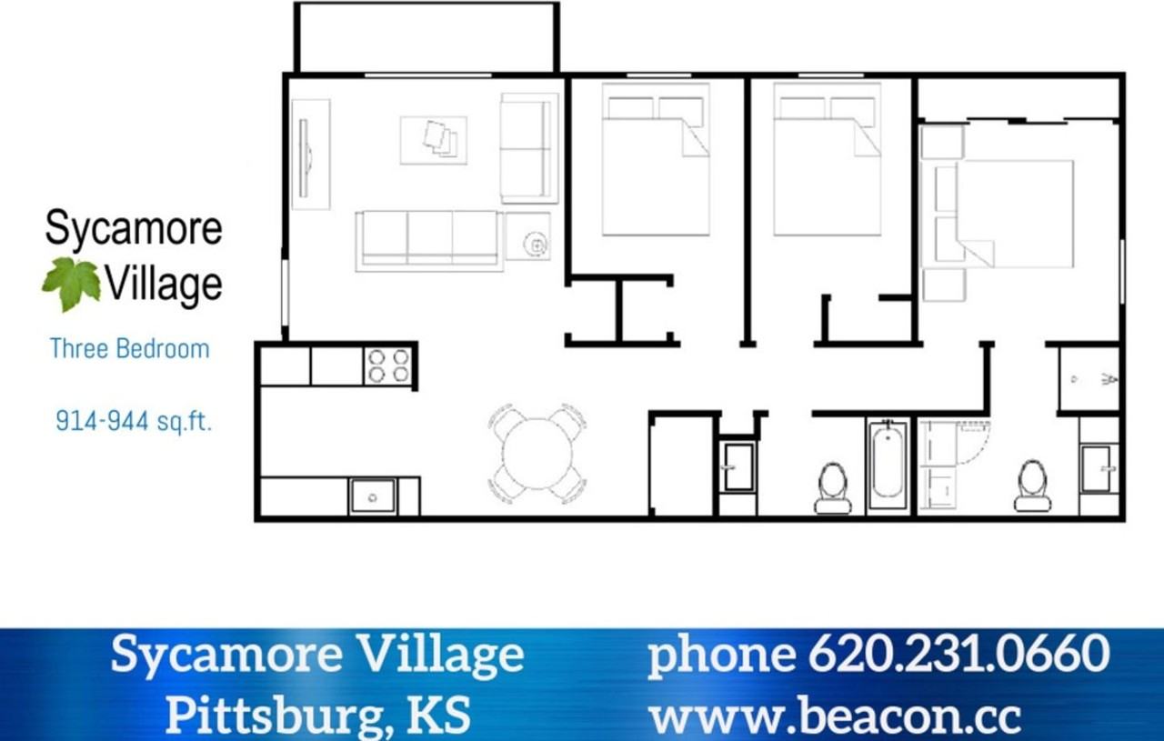 Sycamore Village Apartments - Photo 2 of 18