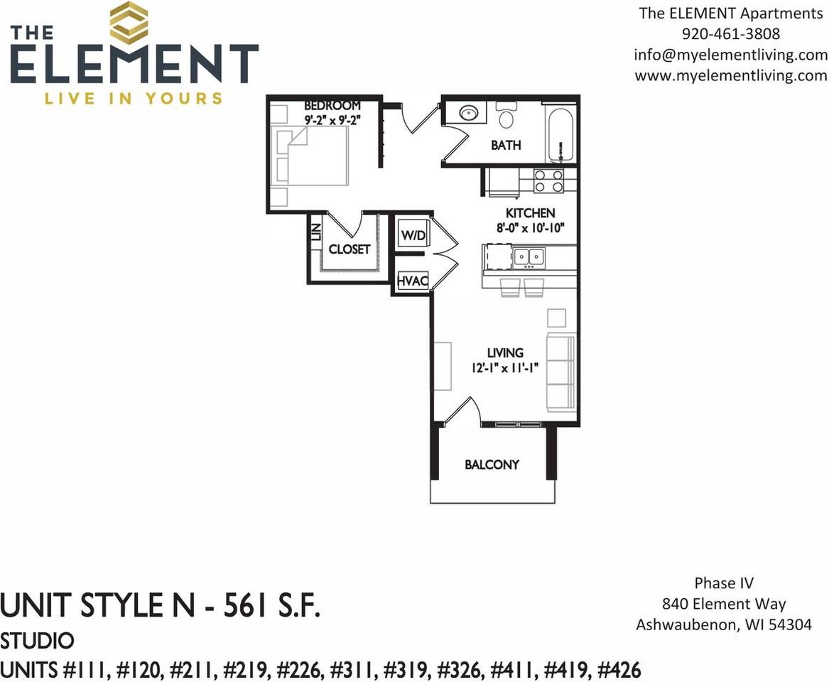 ELEMENT Apartments IV - Photo 5 of 6