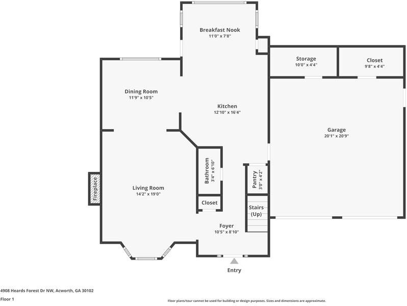 4908 Heards Forest Dr Nw - Photo 2 of 17