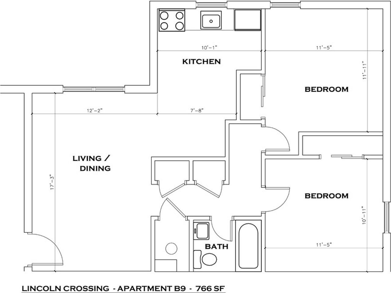 Lincoln Crossing Apartments - Photo 3 of 7