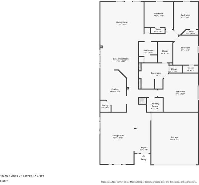 443 Oak Chase Dr - Photo 2 of 17