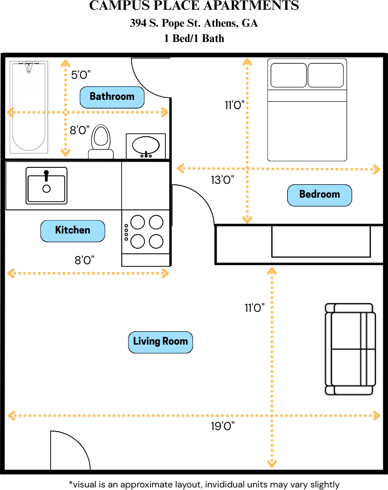 Campus Place Apartments - Photo 3 of 3