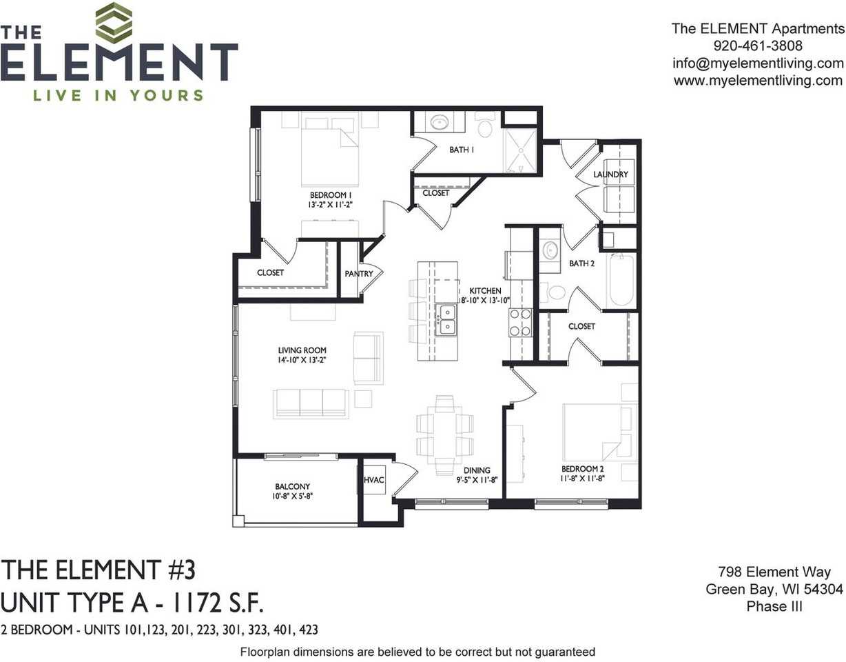 ELEMENT Apartments III - 798 - Photo 2 of 7