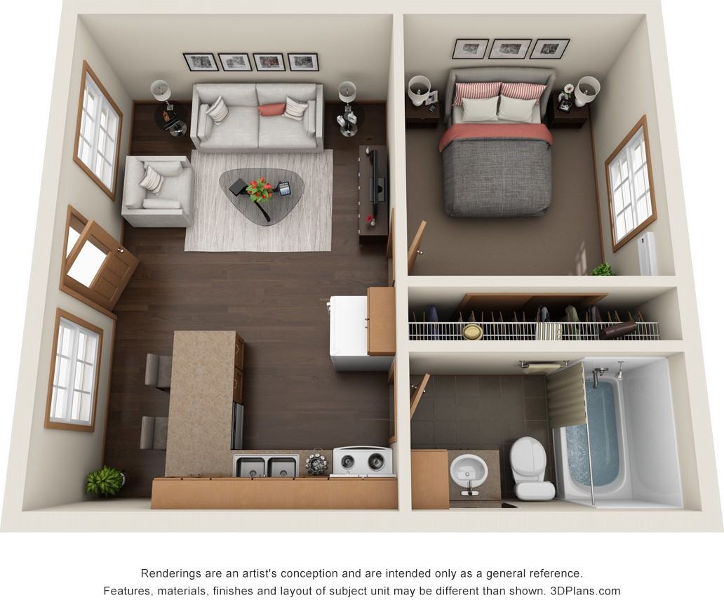 Cozy 1 Bedroom Available Now! - Photo 2 of 34