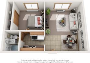 Cozy 1 Bedroom Available Now! - Photo 1 of 1