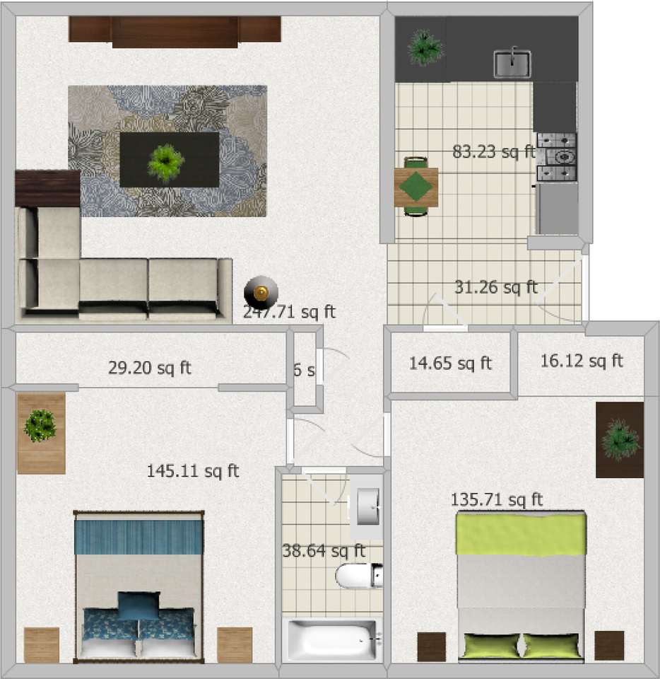 Aquarius Apartments - Photo 7 of 14