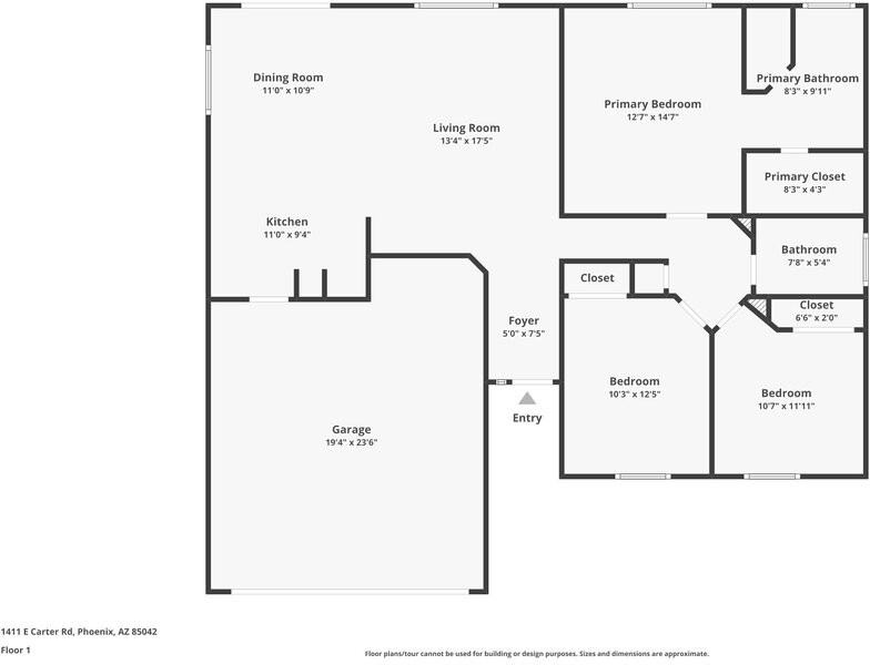 1411 E Carter Rd - Photo 2 of 16